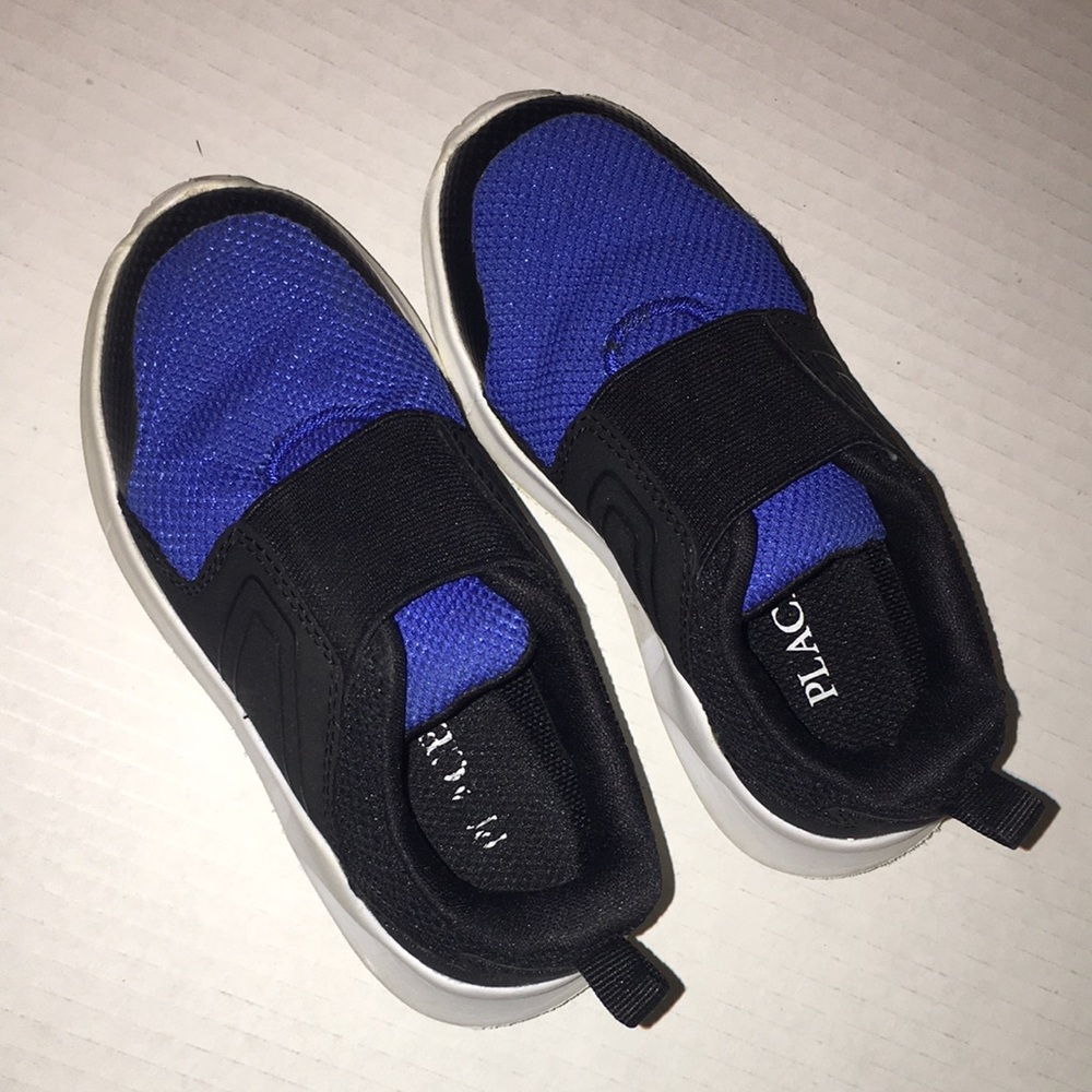 The Children's Place Blue and Black Slip-On Sneakers